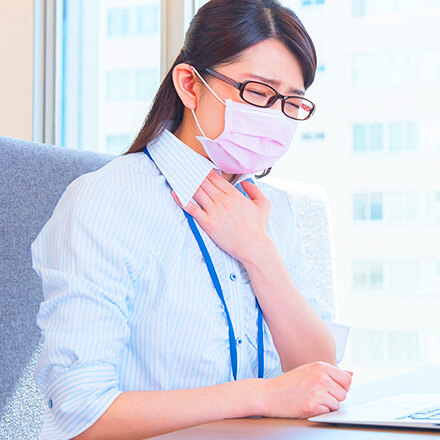 のどの病気イメージ